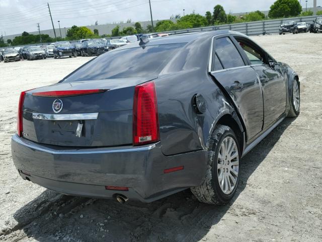 1G6DJ5EG0A0141771 - 2010 CADILLAC CTS PERFOR GRAY photo 4