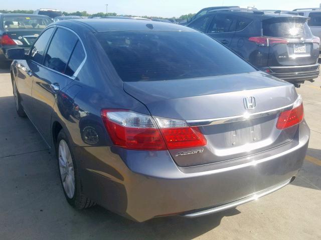 1HGCR2F82FA144763 - 2015 HONDA ACCORD EXL BLACK photo 3