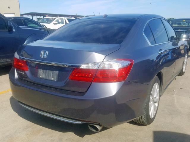 1HGCR2F82FA144763 - 2015 HONDA ACCORD EXL BLACK photo 4