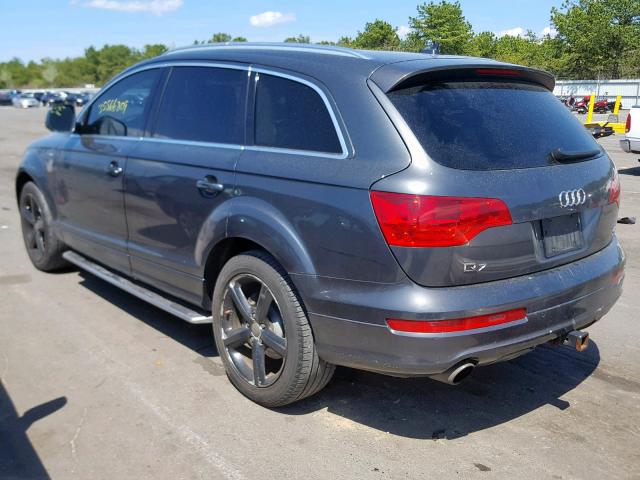 WA1CV74L29D008421 - 2009 AUDI Q7 4.2 QUA GRAY photo 3