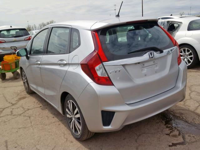 3HGGK5H85FM779631 - 2015 HONDA FIT EX SILVER photo 3