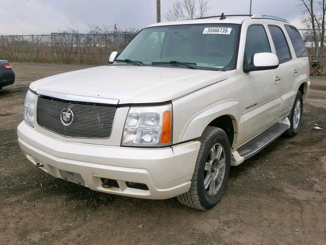 1GYEK63N56R120935 - 2006 CADILLAC ESCALADE L WHITE photo 2