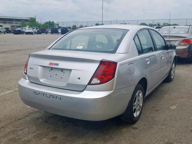 1G8AJ54F75Z169653 - 2005 SATURN ION LEVEL SILVER photo 4