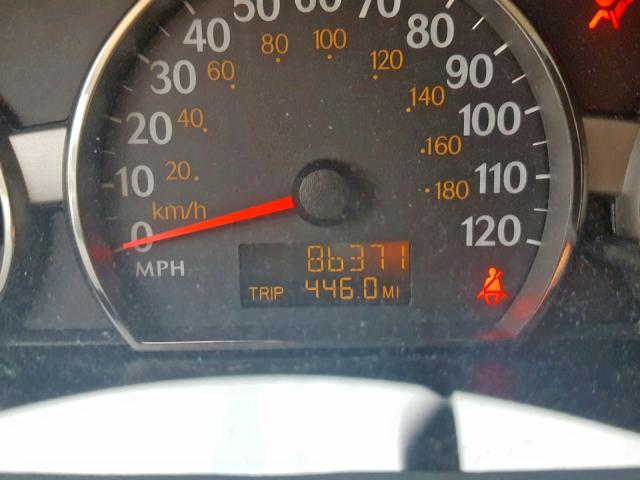 1G8AJ54F75Z169653 - 2005 SATURN ION LEVEL SILVER photo 8