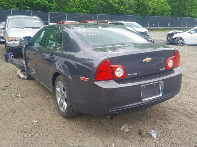 1G1ZC5EB2AF262549 - 2010 CHEVROLET MALIBU 1LT 灰色 照片 3