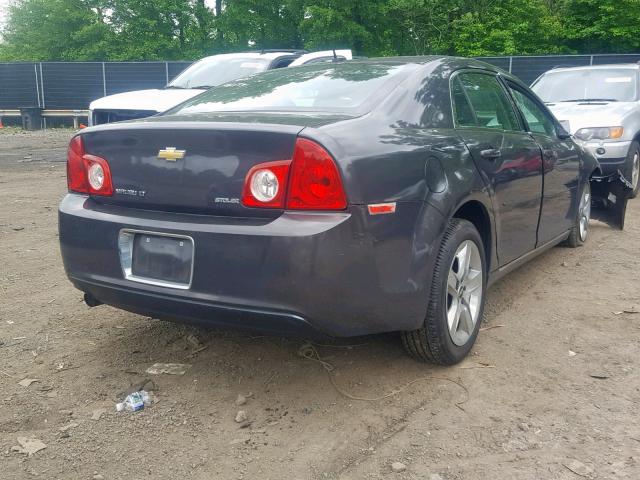 1G1ZC5EB2AF262549 - 2010 CHEVROLET MALIBU 1LT 灰色 照片 4