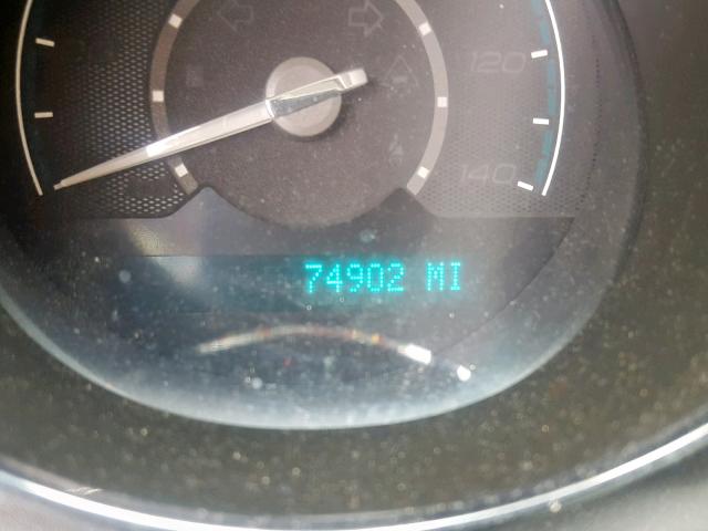 1G1ZC5EB2AF262549 - 2010 CHEVROLET MALIBU 1LT 灰色 照片 8