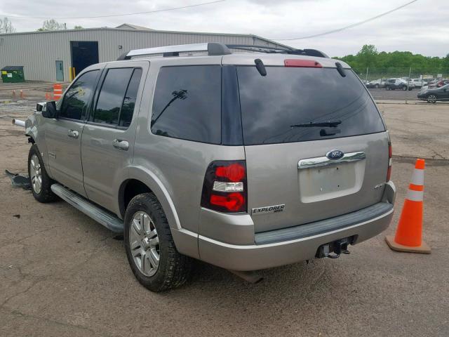 1FMEU75E58UB24126 - 2008 FORD EXPLORER L SILVER photo 3