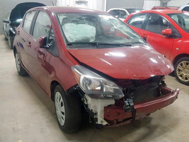 VNKKTUD32HA086095 - 2017 TOYOTA YARIS L MAROON photo 1