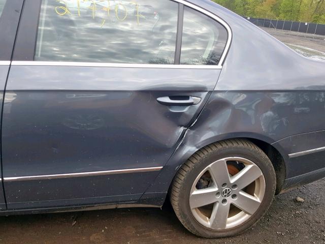 WVWJK73C99P011788 - 2009 VOLKSWAGEN PASSAT TUR GRAY photo 9