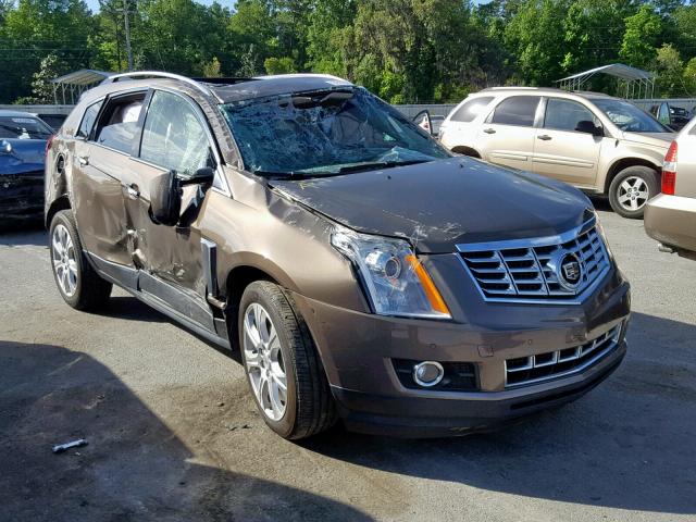 3GYFNFE3XFS589118 - 2015 CADILLAC SRX PERFOR BROWN photo 1