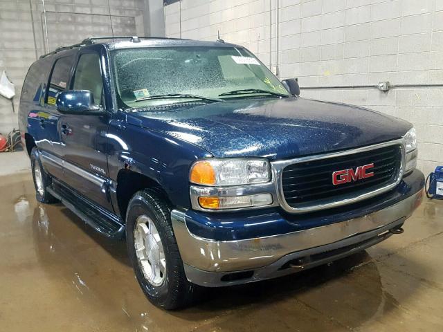 1GKFK16Z44J158135 - 2004 GMC YUKON XL K BLUE photo 1