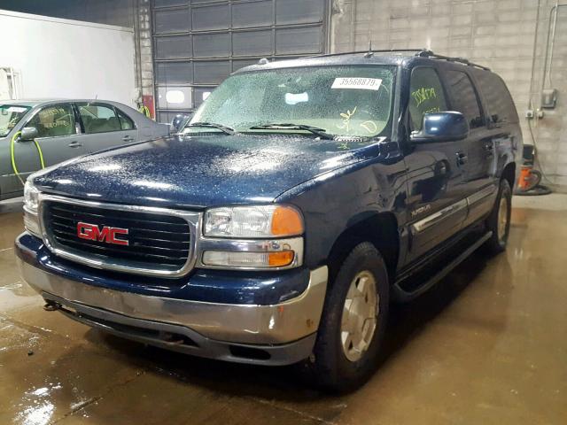 1GKFK16Z44J158135 - 2004 GMC YUKON XL K BLUE photo 2