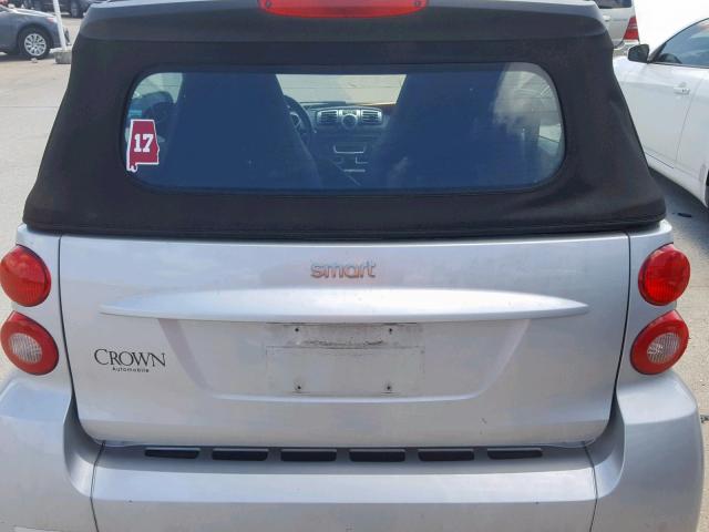 WMEEK31X79K251209 - 2009 SMART FORTWO PAS 银色 照片 6
