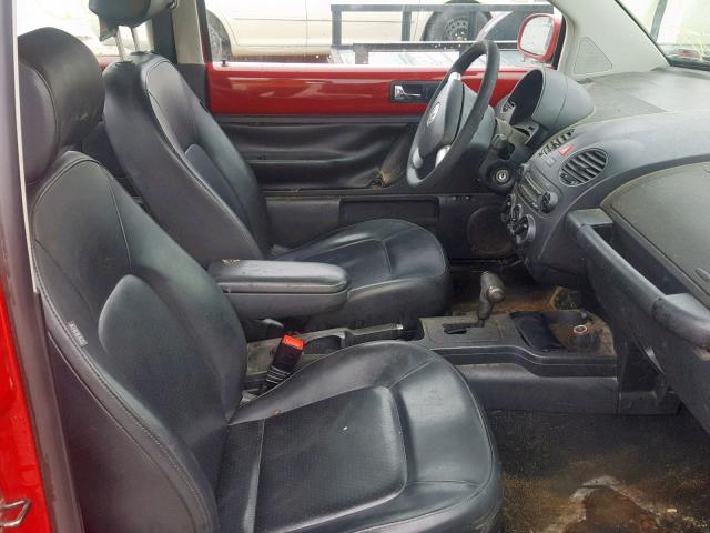 3VWPW31C38M502305 - 2008 VOLKSWAGEN NEW BEETLE Qırmızı foto 5