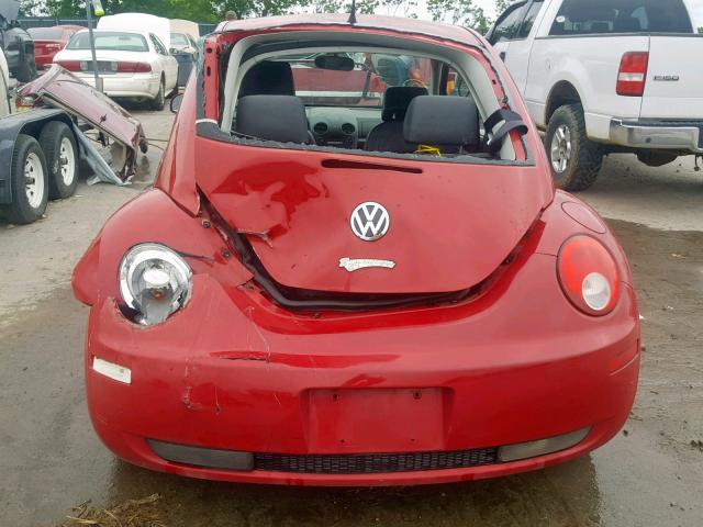 3VWPW31C38M502305 - 2008 VOLKSWAGEN NEW BEETLE Qırmızı foto 9