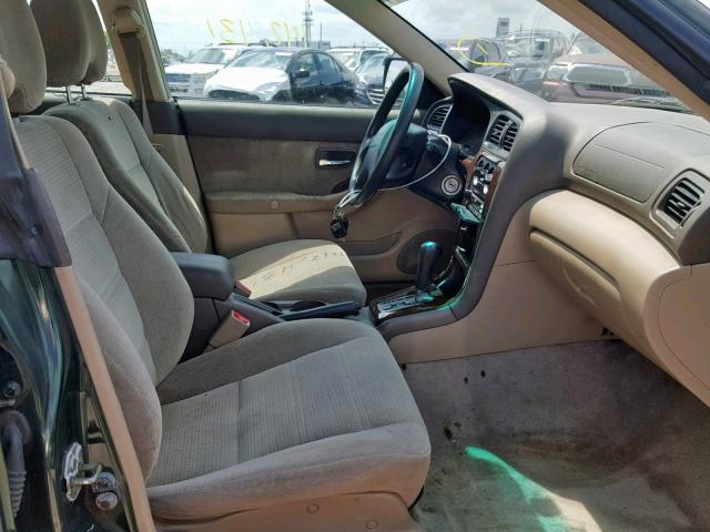 4S3BH675X37621876 - 2003 SUBARU LEGACY OUT GREEN photo 5