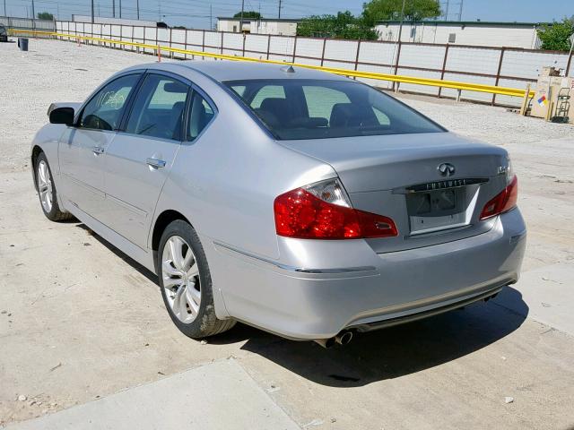 JN1CY0AP2AM911882 - 2010 INFINITI M35 BASE SILVER photo 3