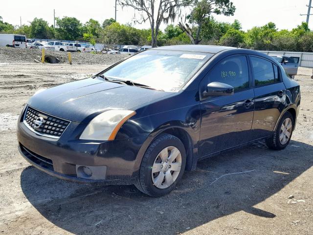 3N1AB61E97L604271 - 2007 NISSAN SENTRA 2.0 BLACK photo 2