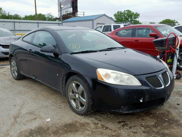 1G2ZH18N274167960 - 2007 PONTIAC G6 GT BLACK photo 1