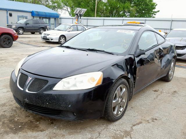 1G2ZH18N274167960 - 2007 PONTIAC G6 GT BLACK photo 2