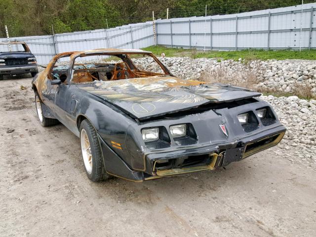 2W87TAN119606 - 1980 PONTIAC FIREBIRD BLACK photo 1