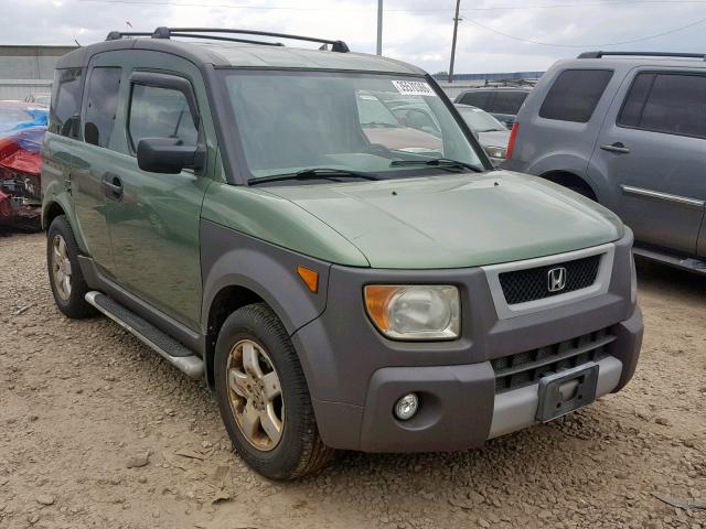 5J6YH28573L028821 - 2003 HONDA ELEMENT EX GREEN photo 1