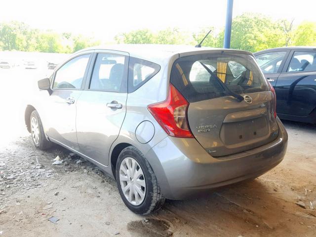 3N1CE2CP0FL395069 - 2015 NISSAN VERSA NOTE SILVER photo 3