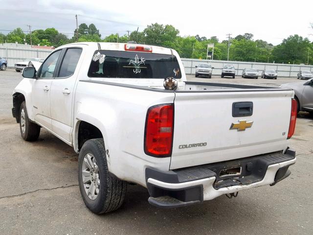 1GCGSBEA3F1150953 - 2015 CHEVROLET COLORADO L WHITE photo 3