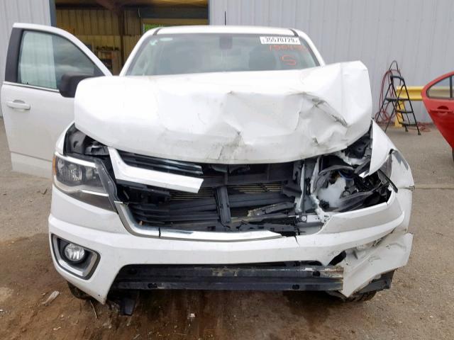 1GCGSBEA3F1150953 - 2015 CHEVROLET COLORADO L WHITE photo 7