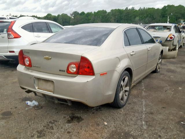 1G1ZC5EU0BF373622 - 2011 CHEVROLET MALIBU 1LT TAN photo 4