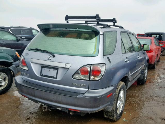 JTJHF10UX20273473 - 2002 LEXUS RX 300 GRAY photo 4