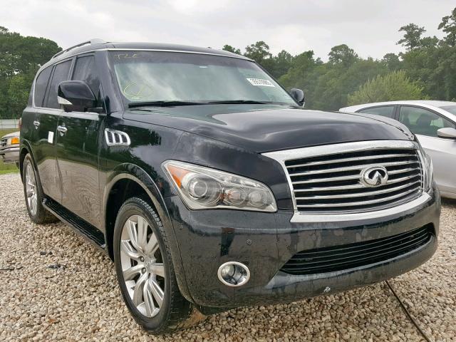 JN8AZ2NE9C9016194 - 2012 INFINITI QX56 BLACK photo 1