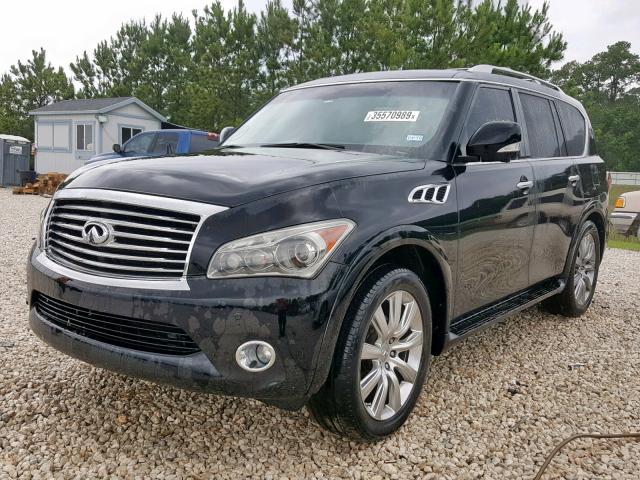 JN8AZ2NE9C9016194 - 2012 INFINITI QX56 BLACK photo 2