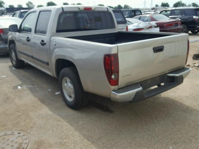 1GCCS136768215382 - 2006 CHEVROLET COLORADO SILVER photo 3