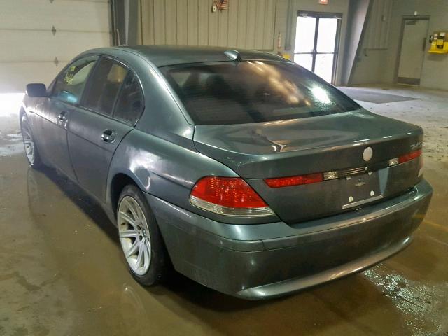 WBAGL63474DP69615 - 2004 BMW 745 I GRAY photo 3