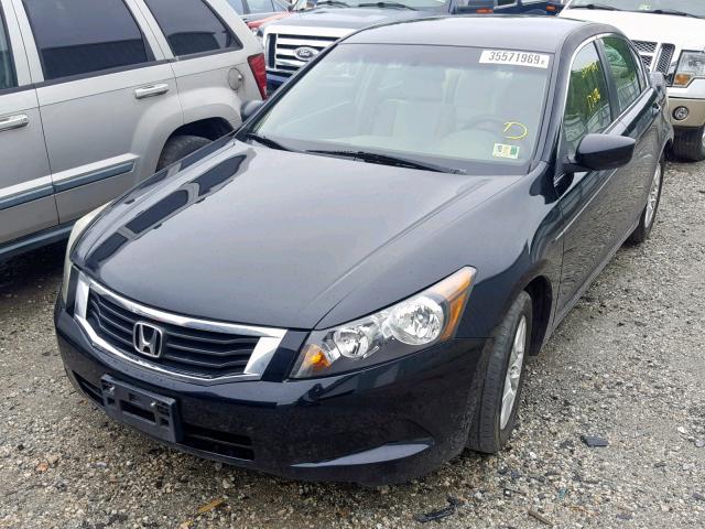 1HGCP264X8A020987 - 2008 HONDA ACCORD LXP BLACK photo 2