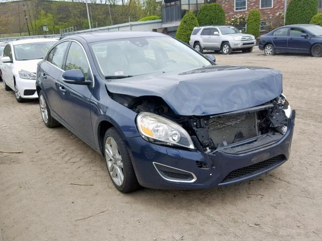 YV1622FS5C2090435 - 2012 VOLVO S60 T5 BLUE photo 1