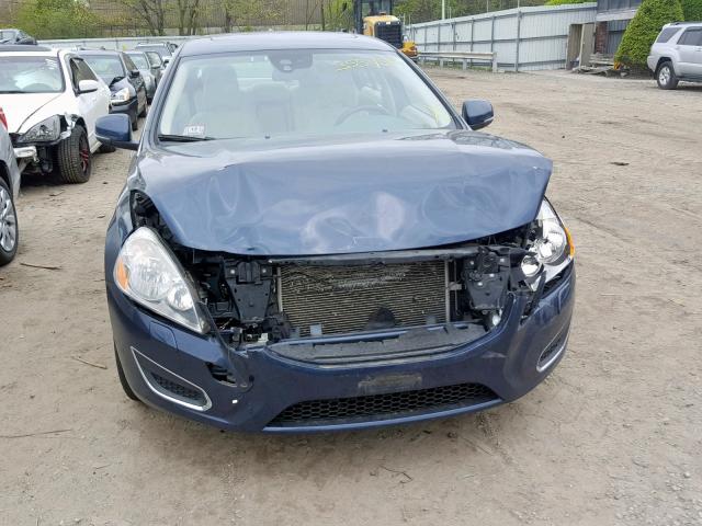 YV1622FS5C2090435 - 2012 VOLVO S60 T5 BLUE photo 9