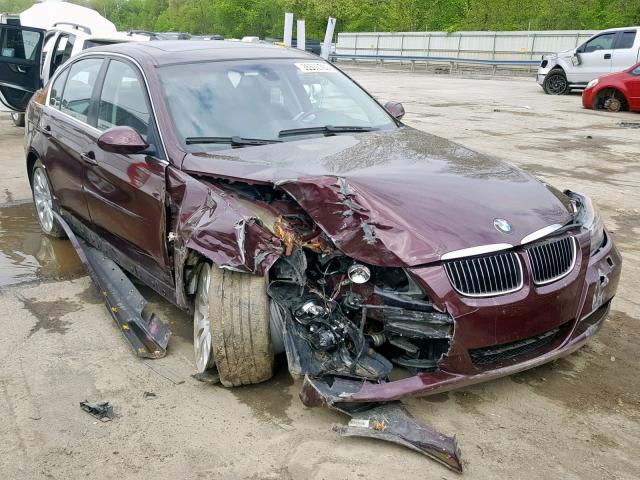 WBAVD53567AV14077 - 2007 BMW 335 XI BURGUNDY photo 1