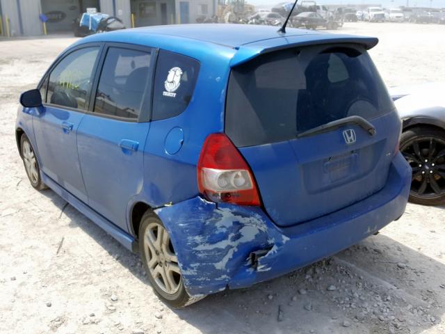 JHMGD38667S047978 - 2007 HONDA FIT S  照片 3