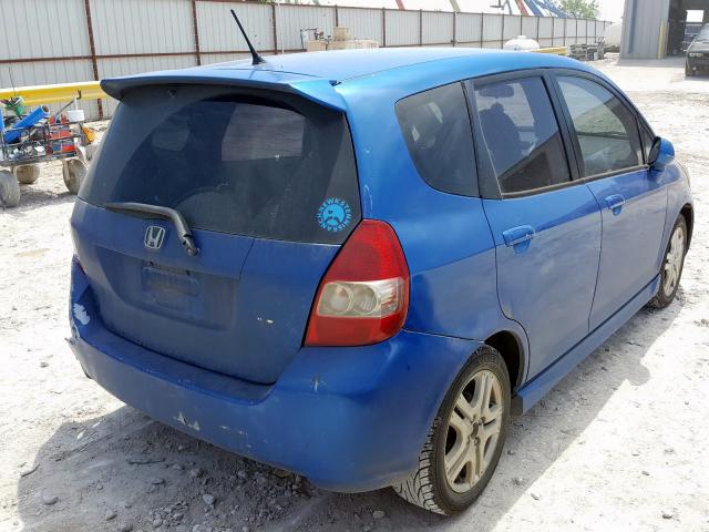 JHMGD38667S047978 - 2007 HONDA FIT S  照片 4