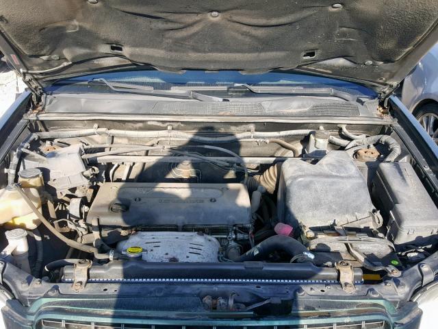 JTEGD21A920034569 - 2002 TOYOTA HIGHLANDER GREEN photo 7