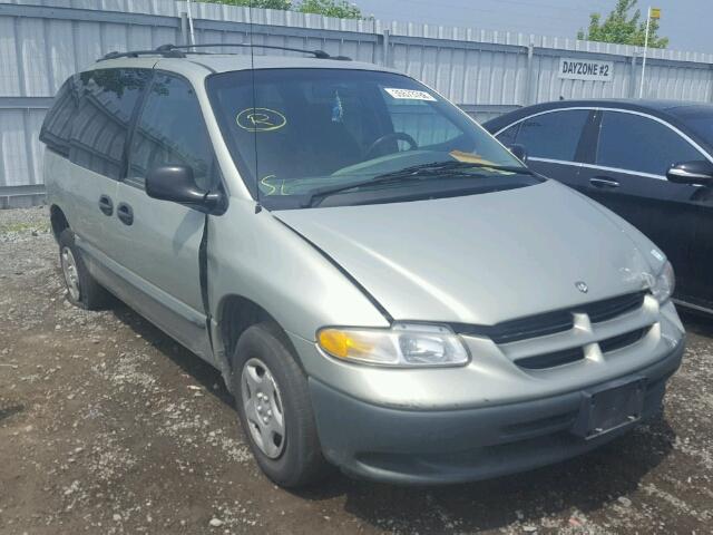 2B4GP2533YR831418 - 2000 DODGE CARAVAN BEIGE photo 1