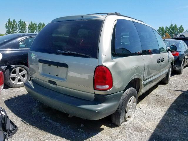 2B4GP2533YR831418 - 2000 DODGE CARAVAN BEIGE photo 4