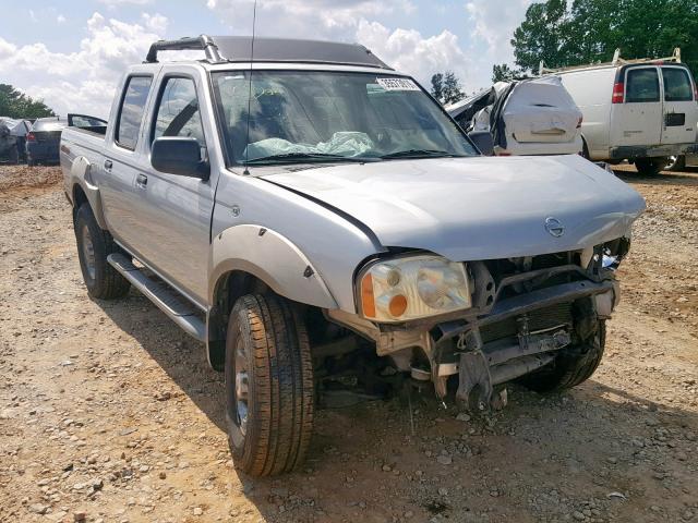 1N6ED27Y32C358340 - 2002 NISSAN FRONTIER C SILVER photo 1