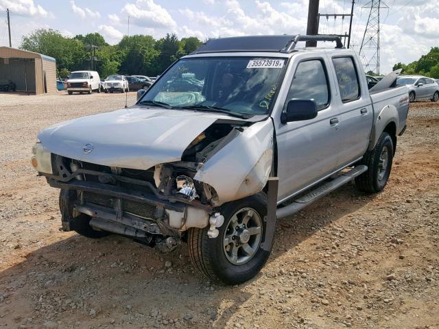 1N6ED27Y32C358340 - 2002 NISSAN FRONTIER C SILVER photo 2