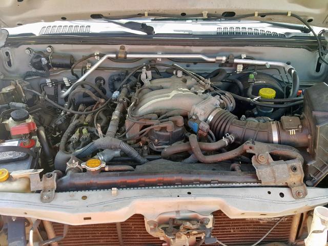 1N6ED27Y32C358340 - 2002 NISSAN FRONTIER C SILVER photo 7