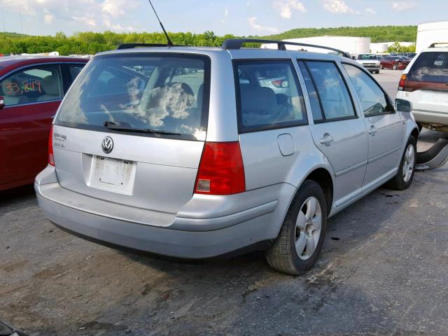 WVWSK61J13W386409 - 2003 VOLKSWAGEN JETTA GLS SILVER photo 4