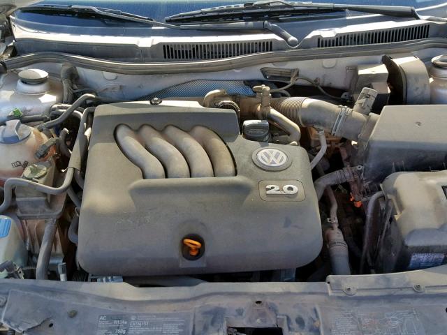 WVWSK61J13W386409 - 2003 VOLKSWAGEN JETTA GLS SILVER photo 7